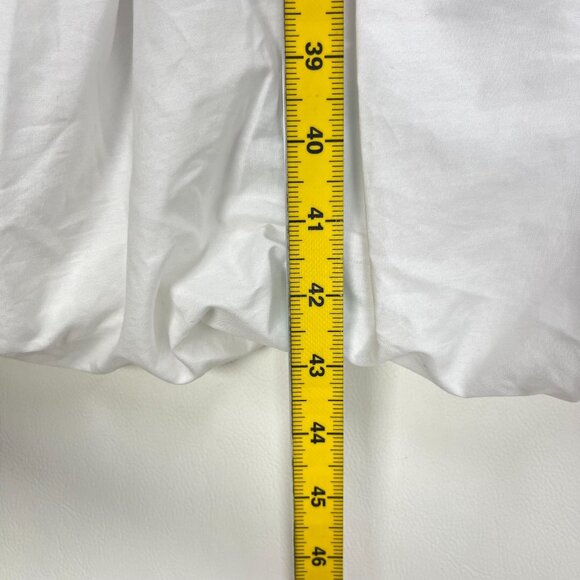 NWOT Farm Rio White Bubble Midi Dress Size S 100% Cotton - Picture 10 of 11